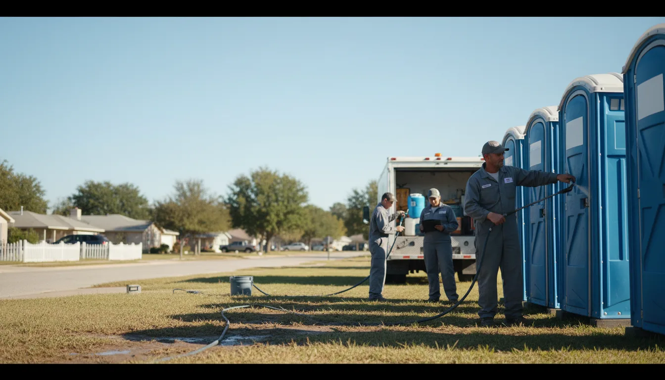 Long-Term Portable Toilet Rental in Ralston, OK near me